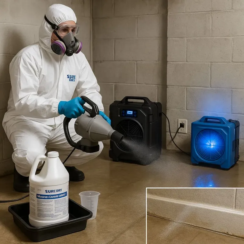 Sanitization and Odor Removal process in Slaughterville, OK