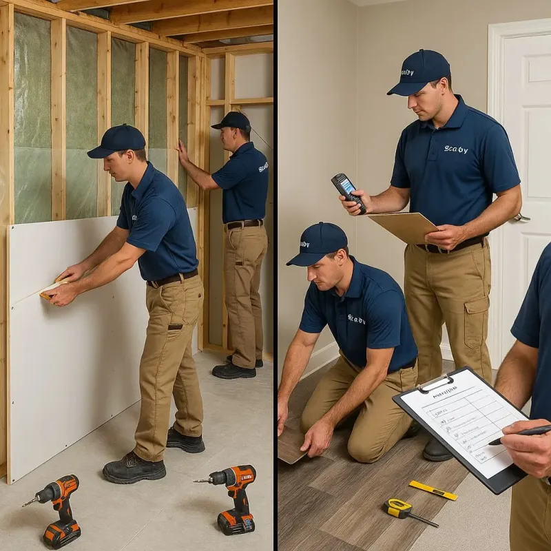 Repairs and Reconstruction process in Slaughterville, OK